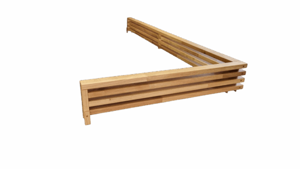 Familienbett Bodenbett mit Rausfallschutz rechts – Modell KÜSSNACHT 240x200