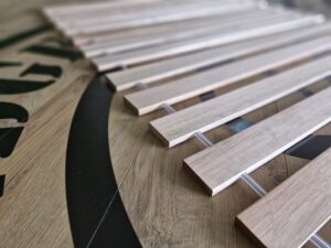 Lattenrost – Detailansicht des Rolllattenrosts