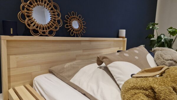 Bodenbett 120 – Modell LUGANO Kopfteil