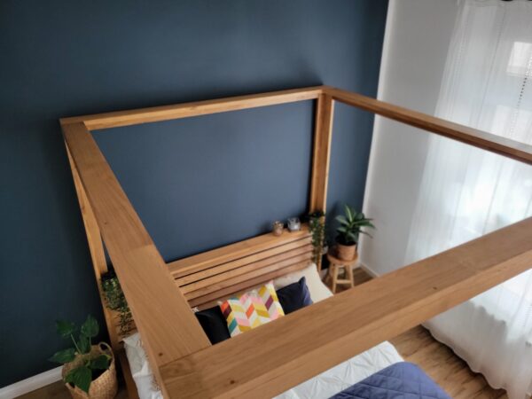 bodenbett für erwachsene 200x200 – ansicht von oben