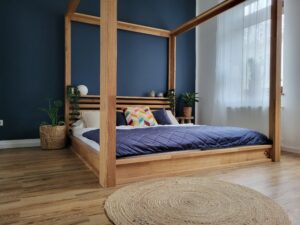 bodenbett für erwachsene 200x200 massivholz