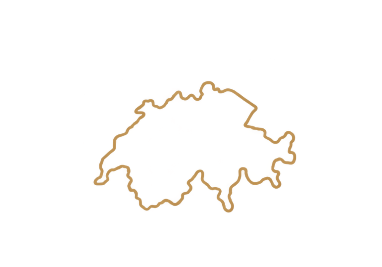 Landkarte Schweiz